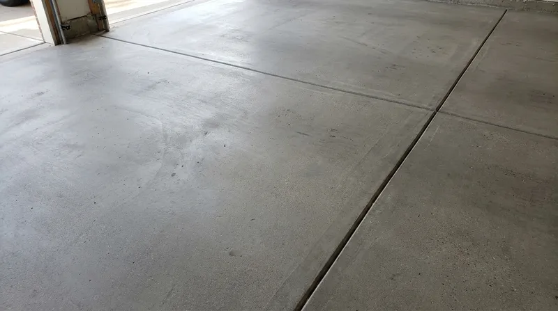 Garage floor reinforcement detail