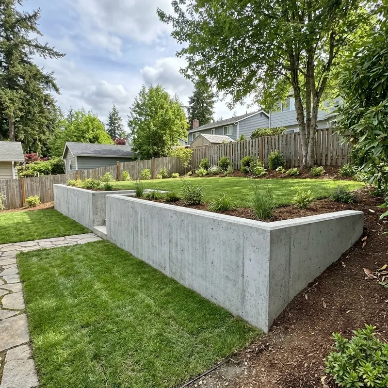 Concrete Retaining Walls